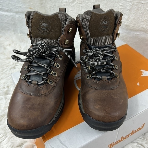 NIB Timberland White Ledge Mid Ankle Boot Dark Brown - Picture 3 of 12